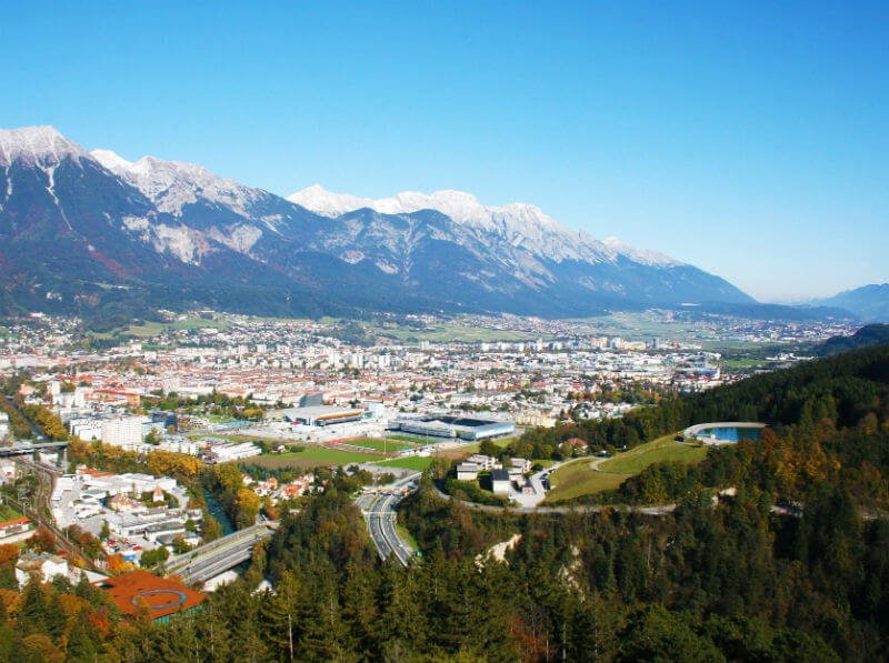 Planes en Innsbruck